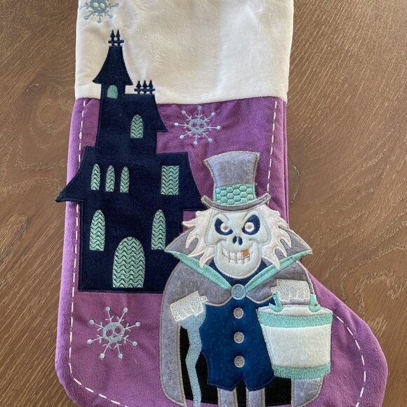 Hatbox Ghost - Haunted Mansion Stocking - Picture 1 of 3